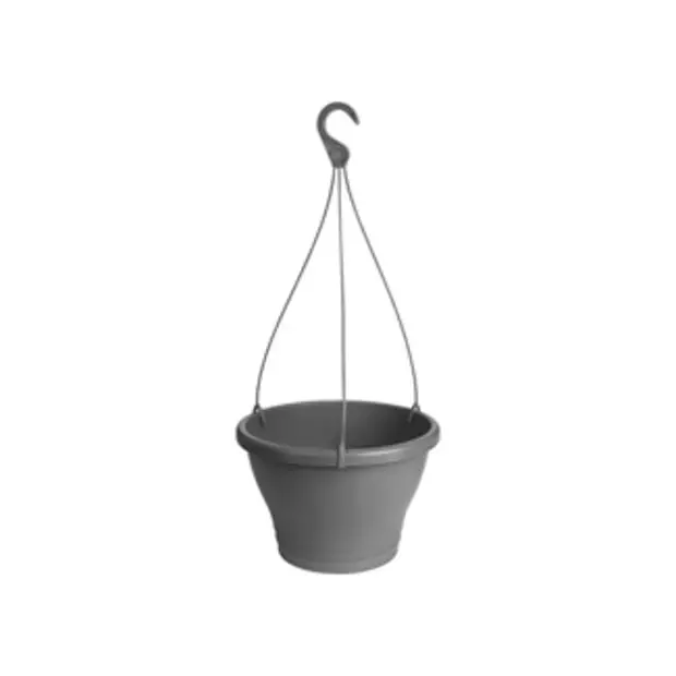 Elho® corsica hanging basket 30 cm anthracite flowerpot - Tarvikevaraosat - 2252299 - 1