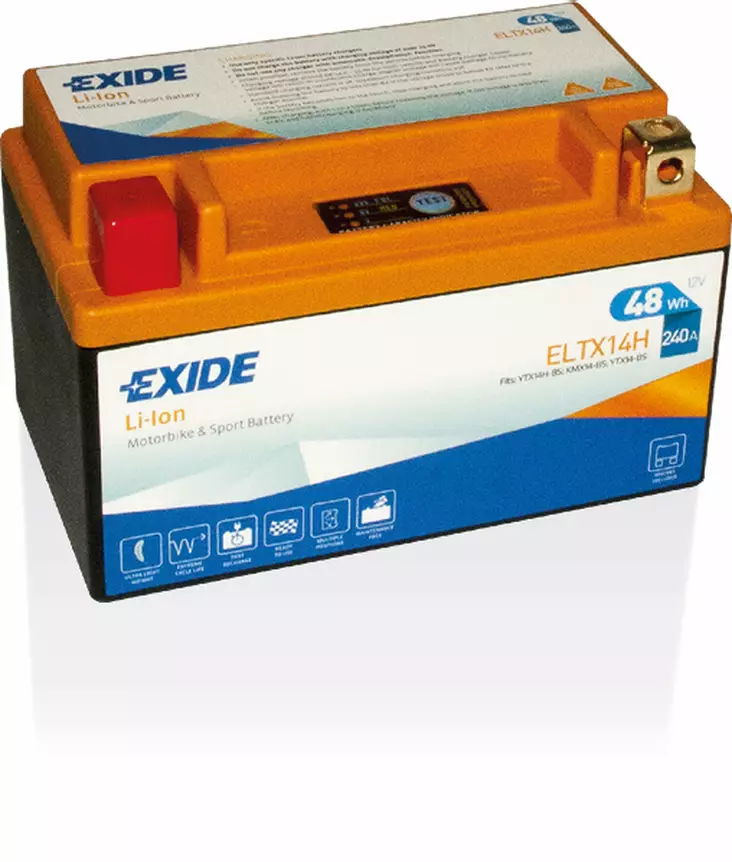 Exide akku Li-Ion ELTX14H - Motorsport varaosat ja tarvikkeet - D548119 - 1