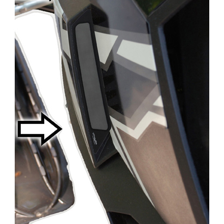 Frogzskin Arctic Cat F/XF/M Lower Stock Openings 2012-14(2pc) - Moottorikelkan ilmanotto kalvot - D148299 - 1