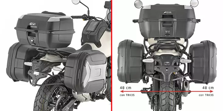 Givi Pa. Hol. Royal Enfield Hymalayan 450 '24 - Kiinnityssarjat ja tavaratelineet - D501519 - 1