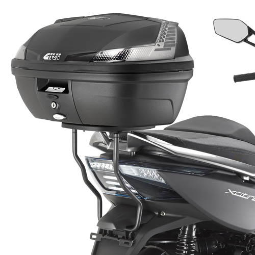 Givi Peräteline Monolock-laukulle Xciting 400i (13-15) - Kiinnityssarjat ja tavaratelineet - D192419 - 1
