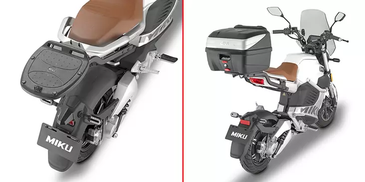 Givi REAR RACK SUNRA MIKU SUPER (2022) - Kiinnityssarjat ja tavaratelineet - D478809 - 1