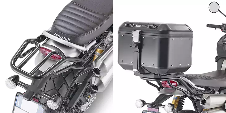 GIVI SPEC.RACK TRIUMPH SCRAMBLER - Kiinnityssarjat ja tavaratelineet - D403859 - 1