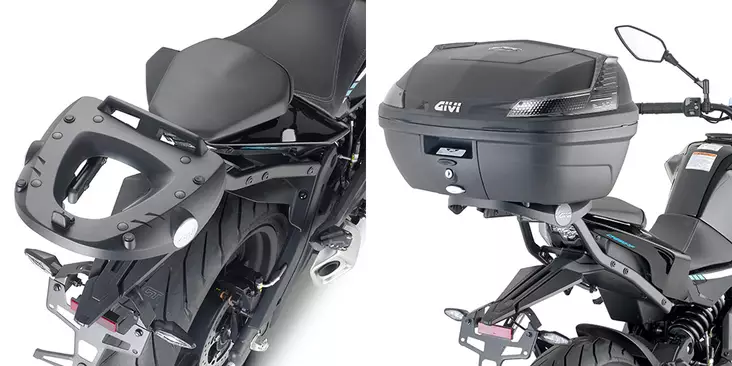 Givi Specific rear rack for MONOKEY® or MONOLOCK® top-case - Kiinnityssarjat ja tavaratelineet - D457029 - 1