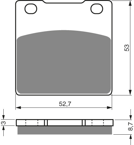 GOLDFREN Jarrupalat 016 Ceramic carbon AD - Moottoripyörän jarrupalat - D227859 - 1