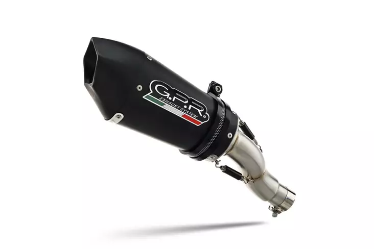 GPR BenelliLeoncino 500 Trail 2017/2020 e4 Gpe Ann. Black titanium SP - Moottoripyörän äänenvaimentimet - D517969 - 1