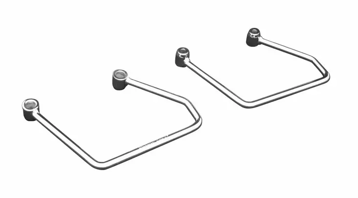 Highway Hawk satulalaukkujen tukiraudat XVS 1100 CL / 1600A - Kiinnityssarjat ja tavaratelineet - D29979 - 1