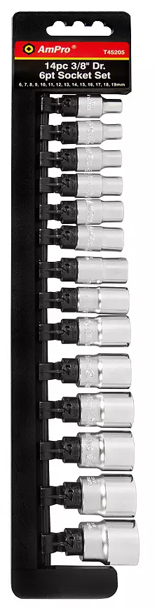 Hylsysarja 3/8" 14-os. 6-19mm - Hylsysarjat - LX4189 - 1