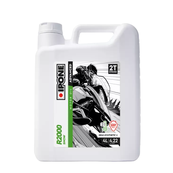 Ipone R2000 SNOW 2-tahtiöljy moottorikelkkoihin, 4L - Moottorikelkkaöljyt - D537689 - 1