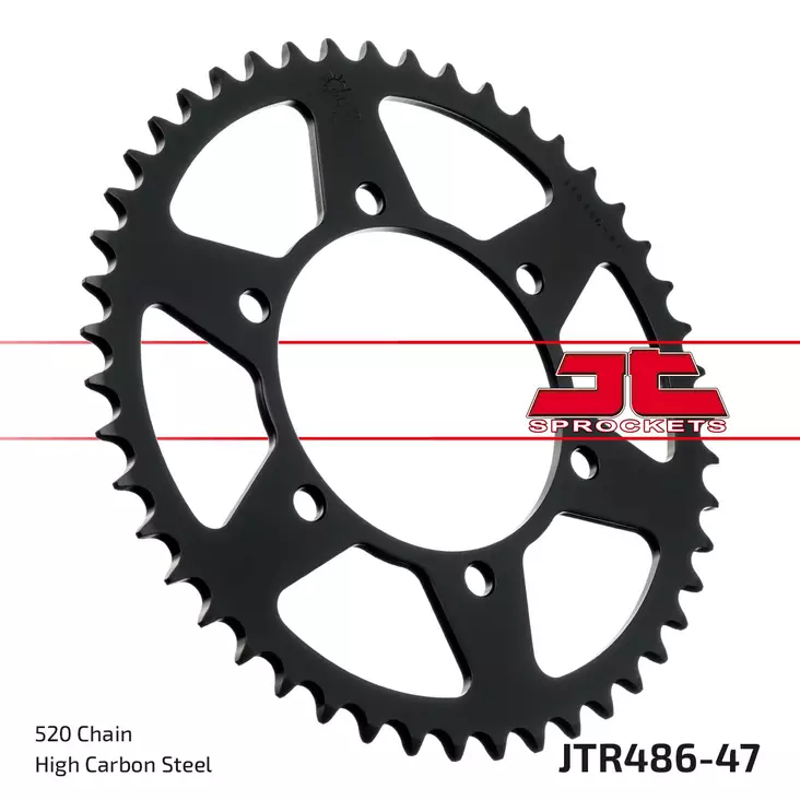 JT Takaratas JTR486.47 - Moottoripyörän takarattaat - D433029 - 1