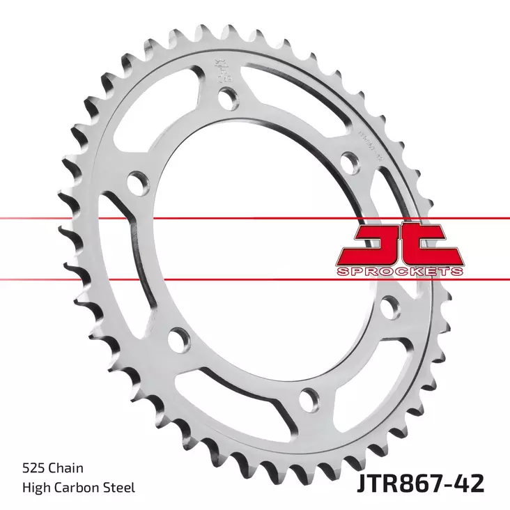 JT Takaratas JTR867.42 - Moottoripyörän takarattaat - D433559 - 1