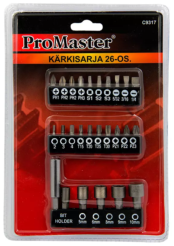 Kärkisarja 26-os. - Ruuvauskärkisarjat - LX2209 - 1