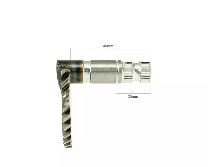 Käynnistyspolkimen aksila, 46mm/20mm, Kiina-skootterit 4-T 50cc / Peugeot 4-T / - Mopon käynnistimen osat - D134329 - 1
