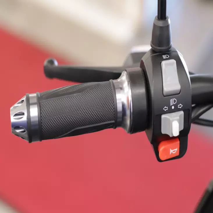 Kontio Motors e-Scooter 2.0: Vasen kahva - Kontio e-Scooter 2.0 varaosat - 499-139089 - 1