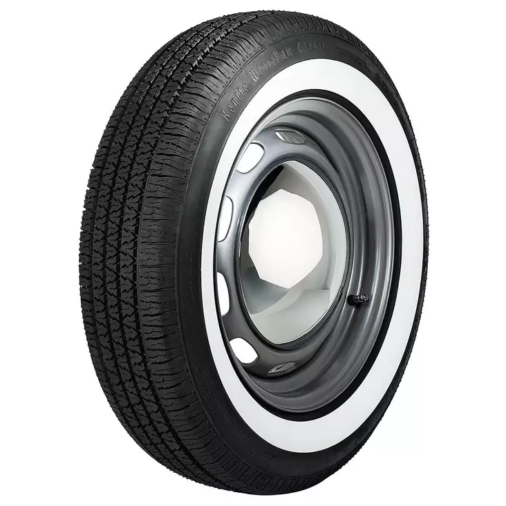 Kontio WhitePaw Classic Valkosivu 1½" (40mm) 165/80-15 kesärengas - 15-tuumaiset kesärenkaat - 499-138549 - 1