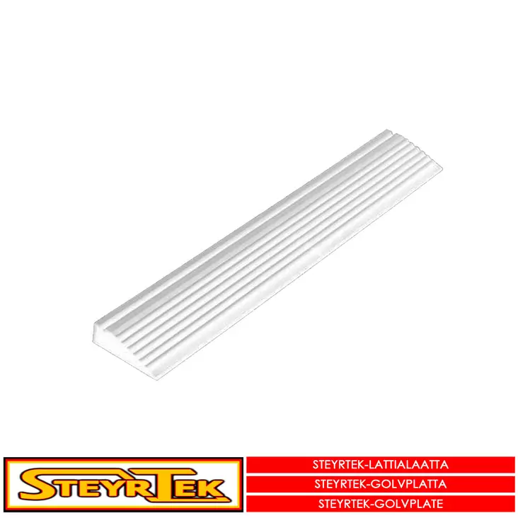 Lattialaatan reunapala, snow white naaras 6 kpl - Lattialaatat halliin / talliin - 499-70439 - 1