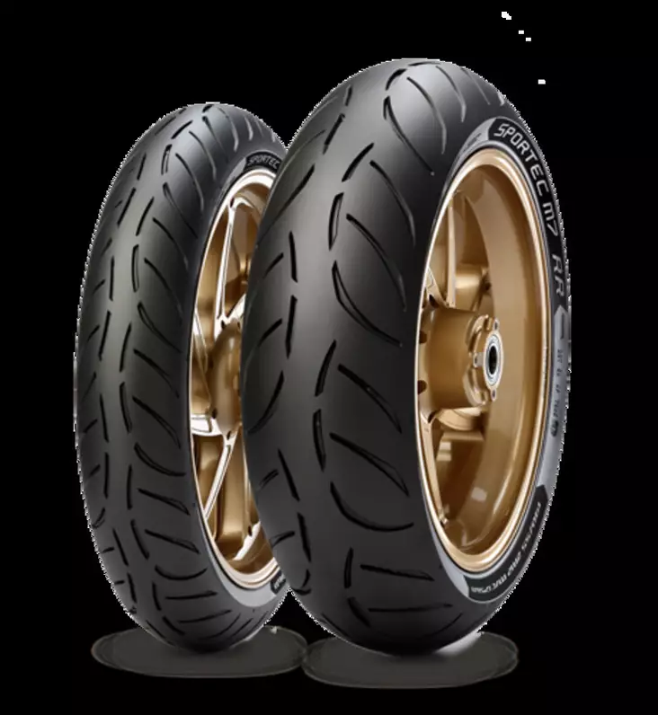 Metzeler Sportec M7 RR 120/70 ZR 17 M/C (58W) TL (M) Fr - Supersport moottoripyörän renkaat - D497869 - 1
