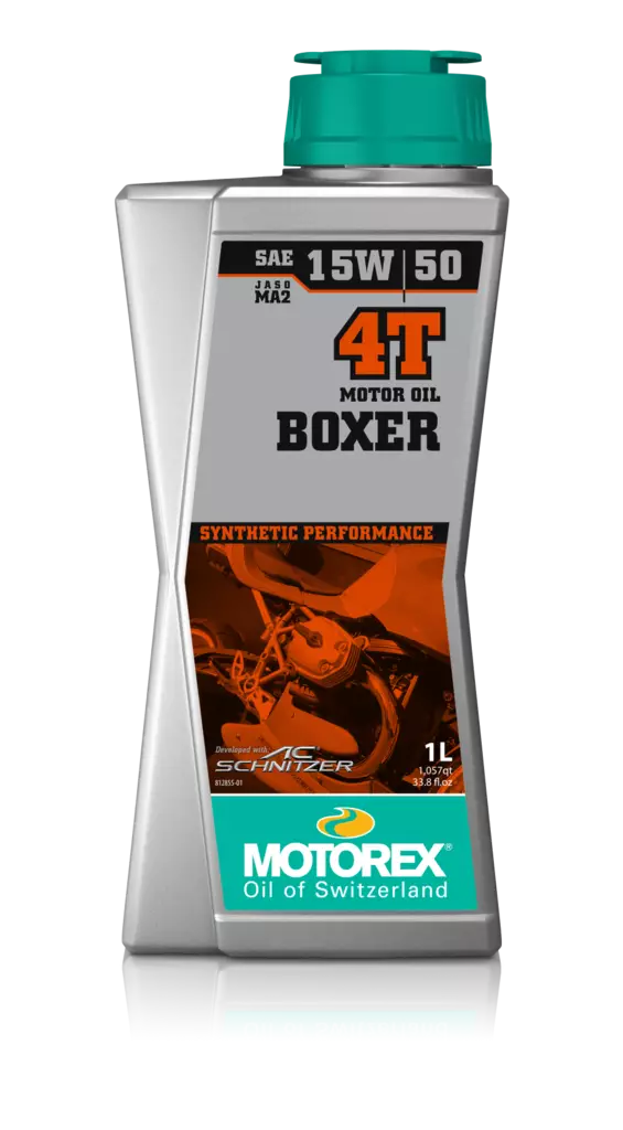 Motorex Boxer 4T 15W/50 1 ltr (10) - Moottoriöljyt - D379399 - 1