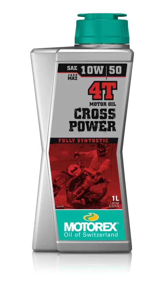 Motorex Cross Power 4T 10W/50 1 ltr (10) - Moottoriöljyt - D379419 - 1