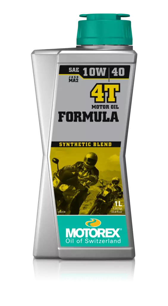 Motorex Formula 4T 10W/40 1 ltr (10) - Moottoriöljyt - D379439 - 1