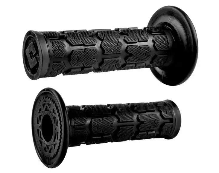 ODI Glue-On Grip Rogue MX Single-Ply Grip Black - Moottoripyörän kahvakumit - D509959 - 1