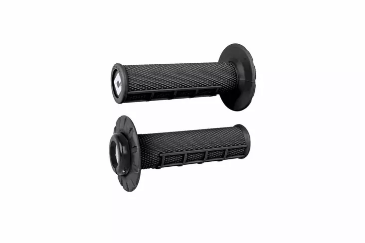 ODI Half-Waffle V2.1 ATV MX Grip 125mm Black/Black - Moottoripyörän kahvakumit - D510109 - 1