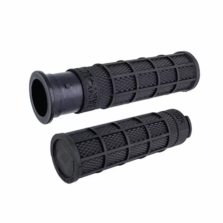 ODI REPLACEMENT HART-LUCK Full-Waffle REPLACEMENT-BLACK/Black - Moottoripyörän kahvakumit - D510199 - 1