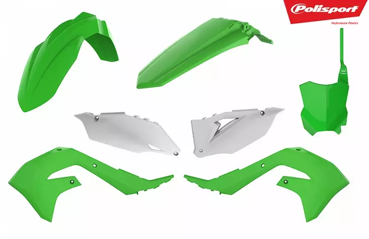Polisport plastic kit KX250F 21-24 KX450 19-23 OEM19 (1) - Offroad muovisarjat - D272749 - 1