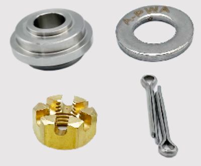 Potkurin mutterisarja 6-8HP Yamaha - Potkurin mutterit ja prikat - D436959 - 1
