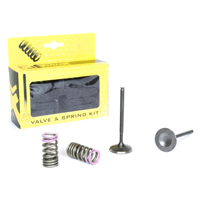 ProX Steel Intake Valve/Spring Kit CRF250R '04-07 + CRF250X - Moottoripyörän sylinterikannet - D137959 - 1