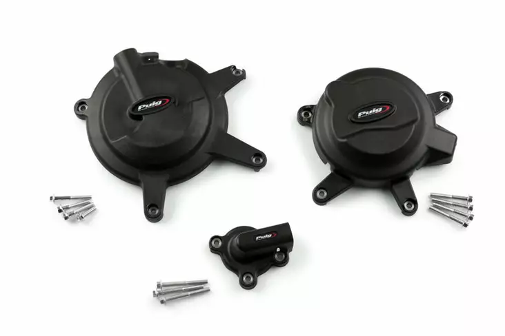 Puig Engine Cover Track Homologated Kawasaki Ninja - Moottoripyörän moottorin kopat - D503309 - 1