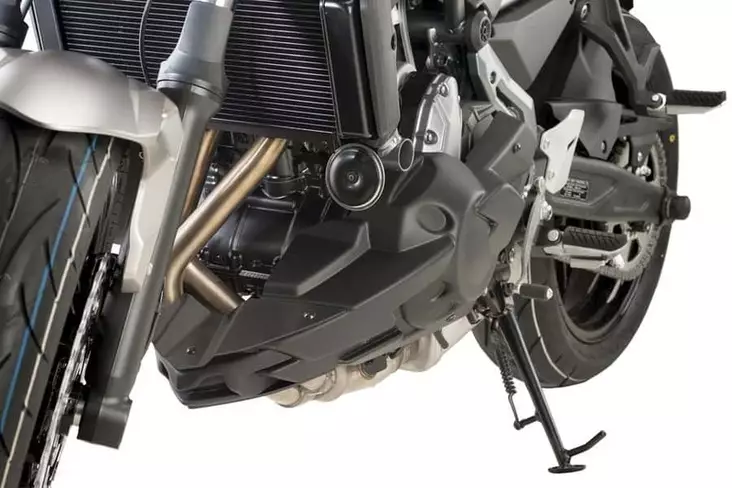 Puig Engine Spoiler Z650 17-18' C/Black - Moottoripyörän katteet ja tuulenohjaimet - D302789 - 1