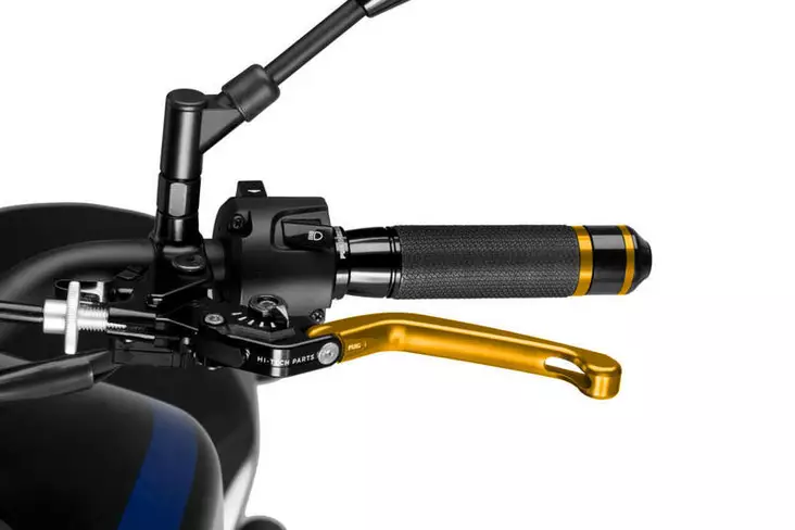 Puig Foldable Clutch Lever 3.0. C/Gold Selector C/Black - Moottoripyörän vivut ja vivunrungot - D358439 - 1
