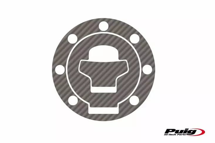 Puig Fuel Cap Cover Mod. Xtrebe Suzuki C/Carbon - Mallikohatiset tarrasarjat - D301449 - 1