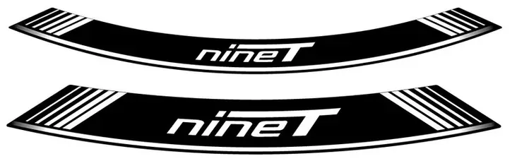 Puig Kit 8 Rim Strips R Nine T C/White - Moottoripyörän vanneteipit - D301999 - 1