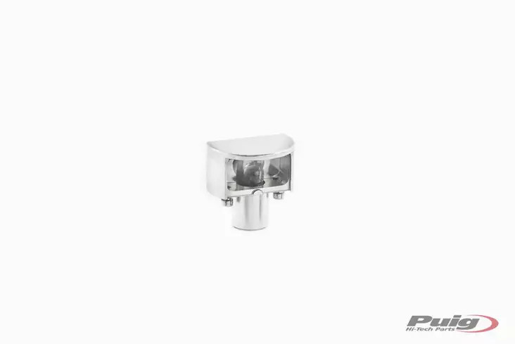 Puig License Light Alum. C/Silver - Moottoripyörän muut valot - D297359 - 1