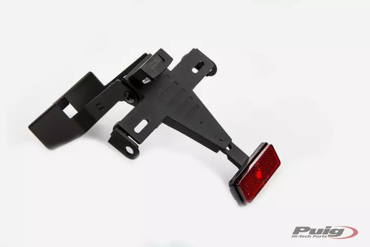 Puig License Support Ktm 125 Duke 17-18' C/Black - Moottoripyörän rekisterikilven telineet - D269649 - 1
