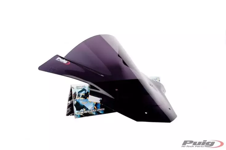 Puig Racing Screen Kawasaki Zx10R 11-15 C/Dark Smoke - Moottoripyörän katteet ja tuulenohjaimet - D298759 - 1