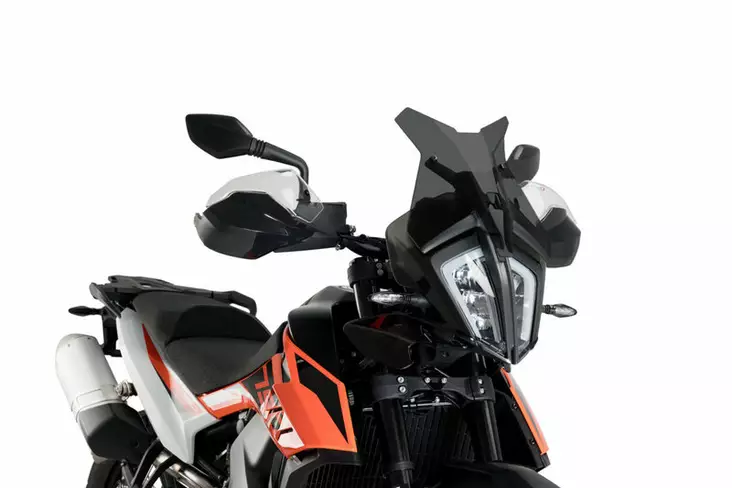 Puig Racing Screen Ktm 790 Adventure 19' C/Dark Smoke - Moottoripyörän katteet ja tuulenohjaimet - D357899 - 1