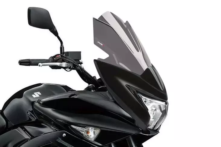 Puig Racing Screen Suzuki Inazuma F 15-17'C/Smoke - Moottoripyörän katteet ja tuulenohjaimet - D301049 - 1