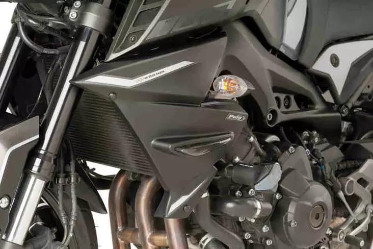 Puig Radiator Side Panels Mt09 17-18'/Mt09 Sp 18' C/Bla - Offroad ilmanohjaimet - D302459 - 1