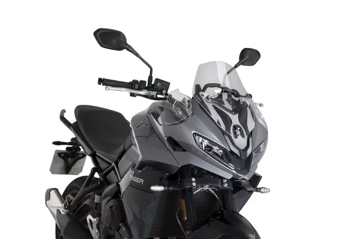 Puig Sport Screen Triumph Tiger Sport 800 25' C/Clear - Moottoripyörän katteet ja tuulenohjaimet - D536999 - 1