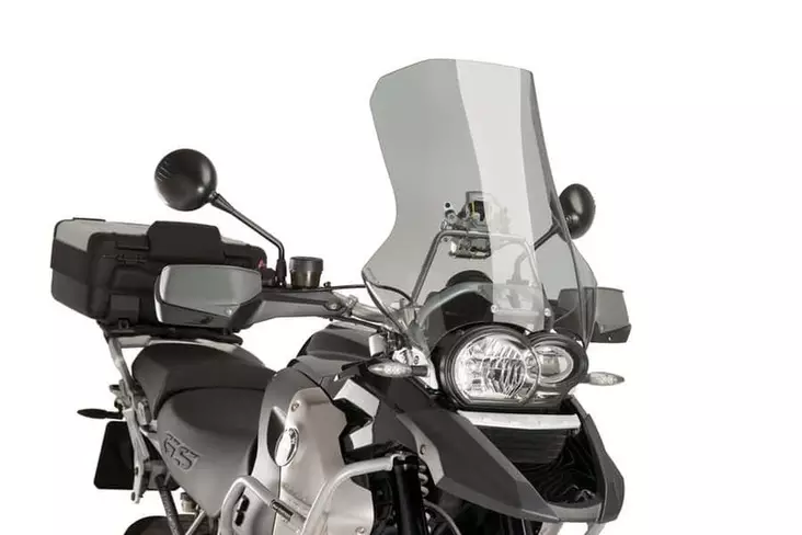 Puig Touring Screen+50Mm Bmw R1200Gs C/Smoke - Moottoripyörän katteet ja tuulenohjaimet - D297909 - 1