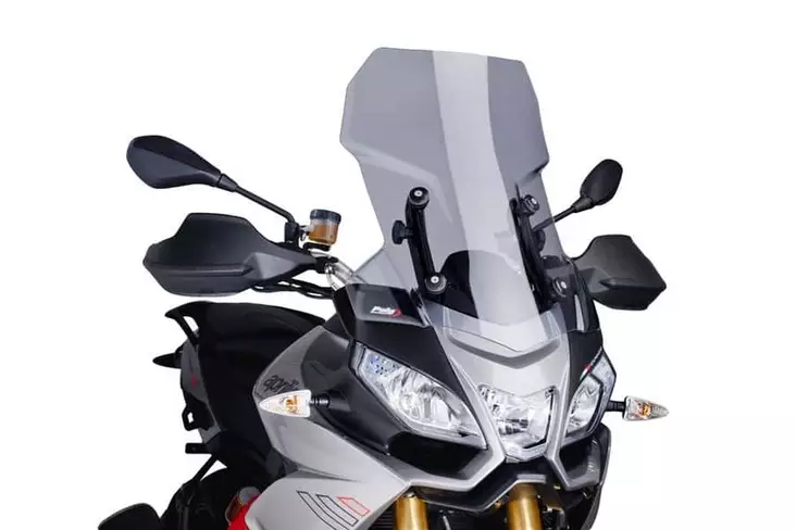 Puig Touring Screen Aprilia Caponord 1200 13-17'C/Smoke - Moottoripyörän katteet ja tuulenohjaimet - D299759 - 1