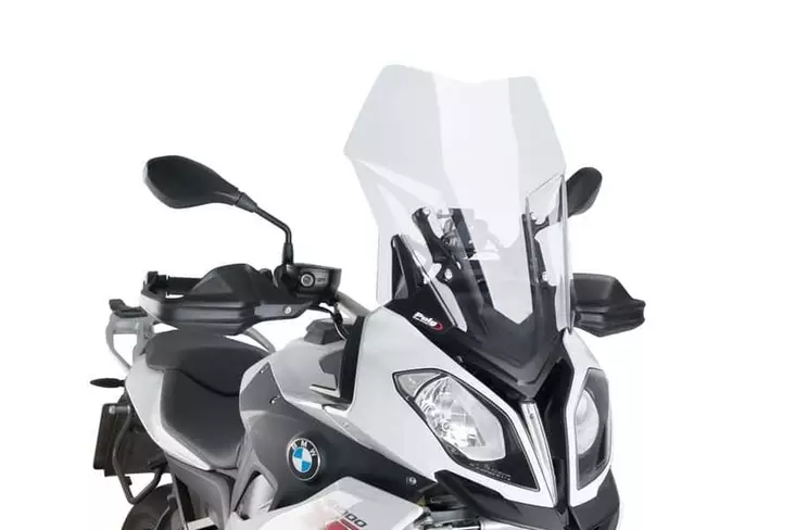 Puig Touring Screen Bmw S1000Xr 15'-18' C/Clear - Moottoripyörän katteet ja tuulenohjaimet - D300999 - 1