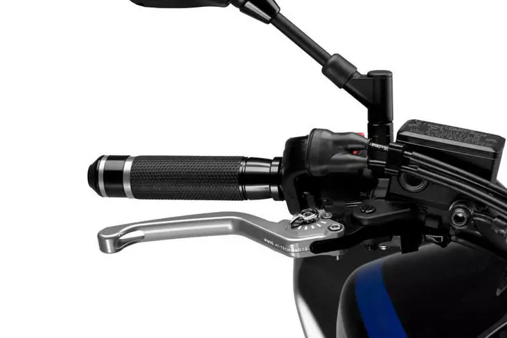 Puig Unfoldable Brake Lever 3.0. C/Silver Selector C/Si - Moottoripyörän vivut ja vivunrungot - D358169 - 1