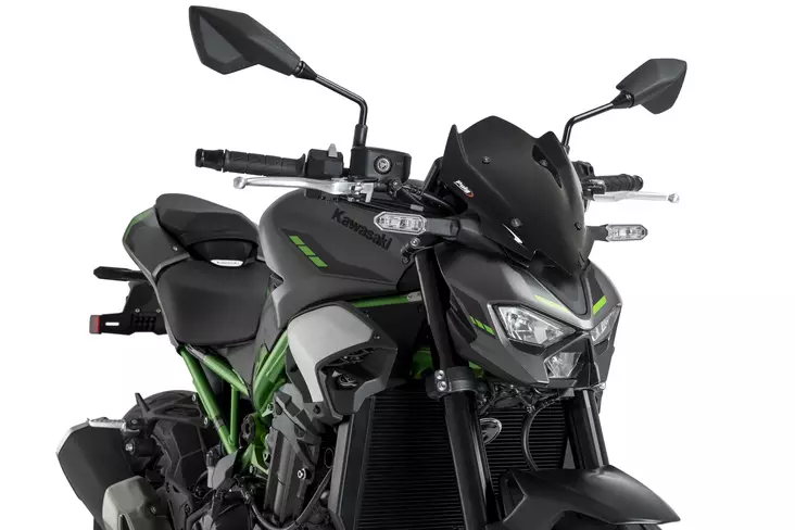 Puig Wind.New Generation Sport Kawasaki Z900 25' C/Blac - Moottoripyörän katteet ja tuulenohjaimet - D536969 - 1