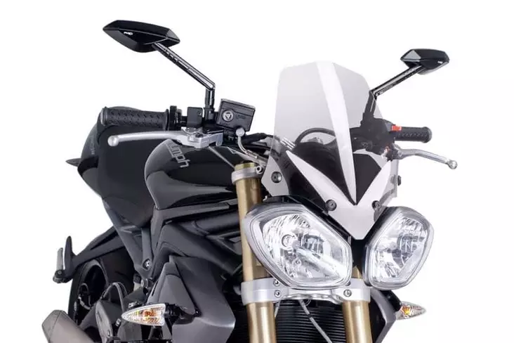 Puig Winds.N.G. Speed Triple 11-15/R 12-15/Street 11-17 - Moottoripyörän katteet ja tuulenohjaimet - D298889 - 1