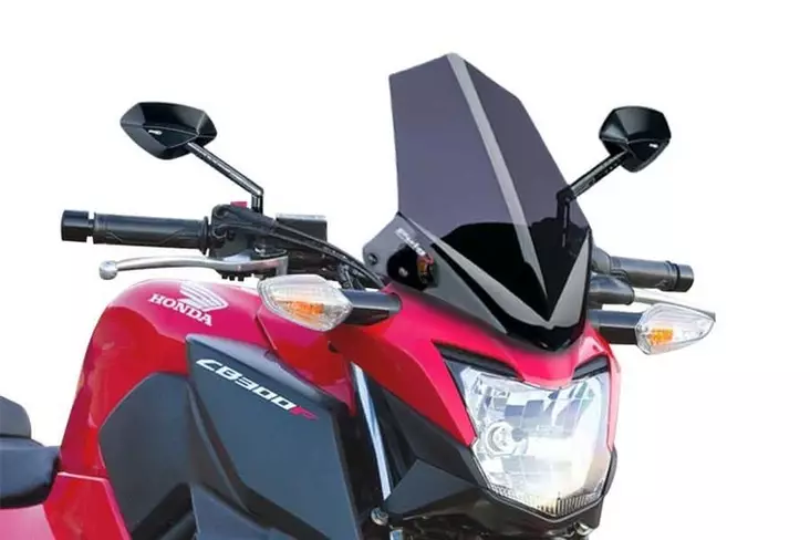 Puig Windshield New Generation Honda Cb300F 15'-18'Smok - Moottoripyörän katteet ja tuulenohjaimet - D301099 - 1