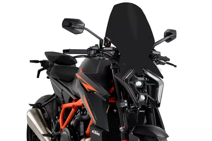 Puig Windshield New Generation Touring Ktm 1390 Super D - Moottoripyörän katteet ja tuulenohjaimet - D511089 - 1